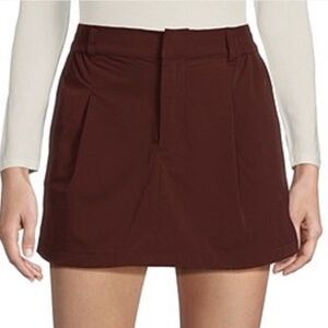 Brown Mini Skirt